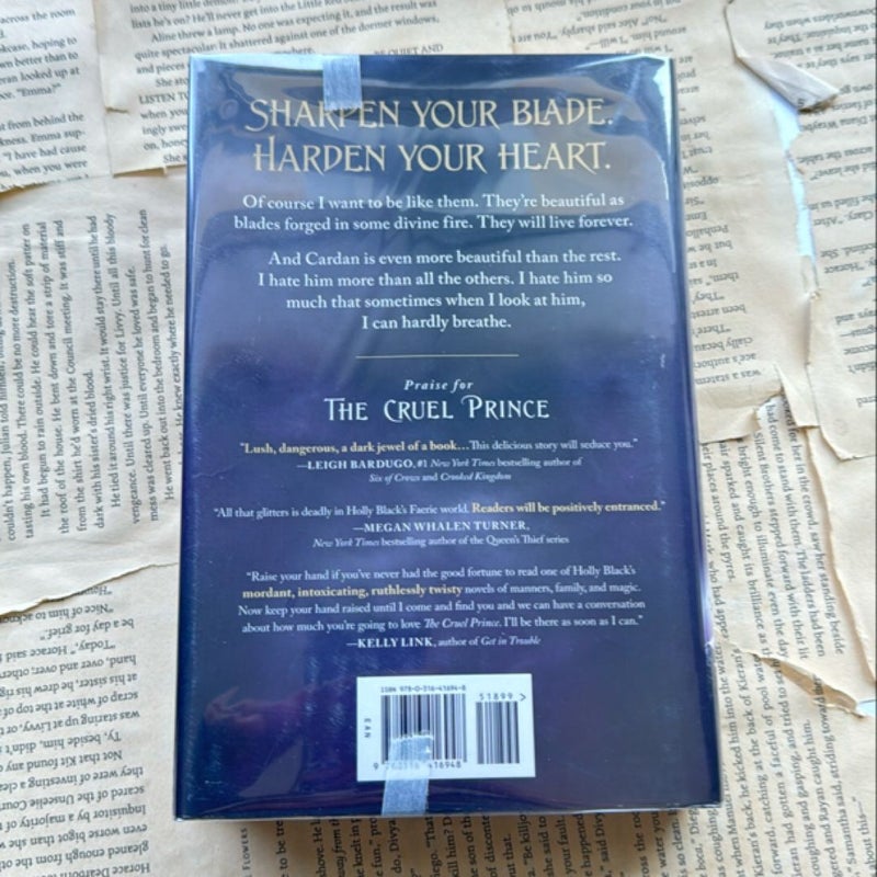 Signed Owlcrate The Cruel Prince