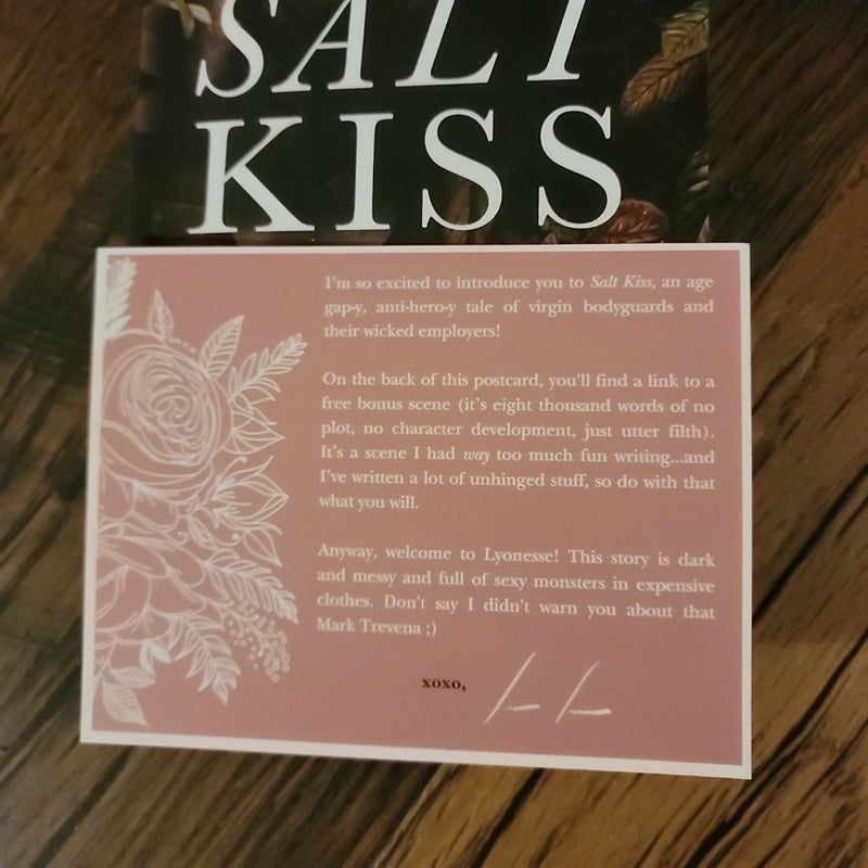 Salt Kiss - signed copy