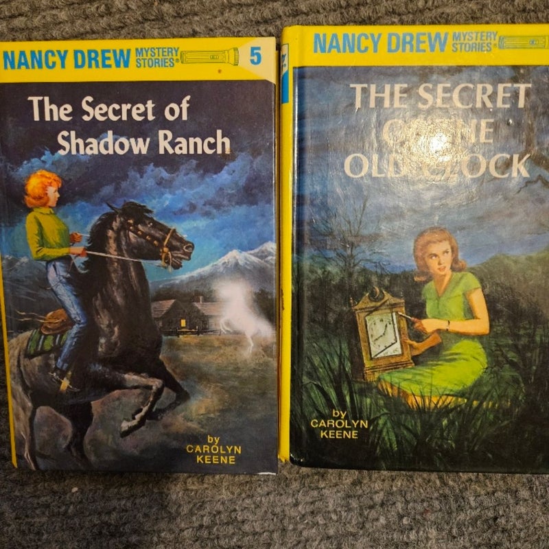 Nancy Drew 05: the Secret of Shadow Ranch & the secret of the old clock