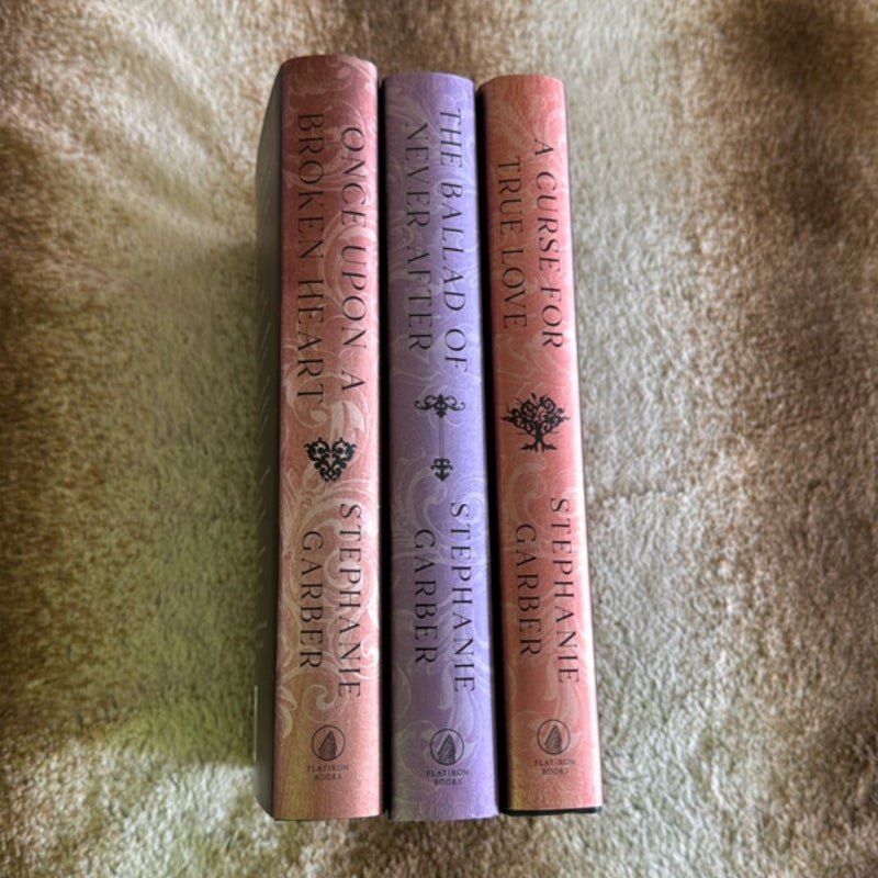 Once upon a Broken Heart, The Ballad of Never After and A Curse for True Love Bundle *OUABH and TBONA are HAND SIGNED and inscribed to me*