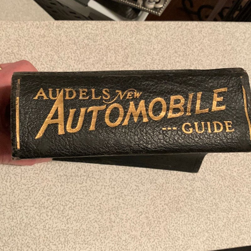 Audels New AUtomobile Guide  - 1947 Book