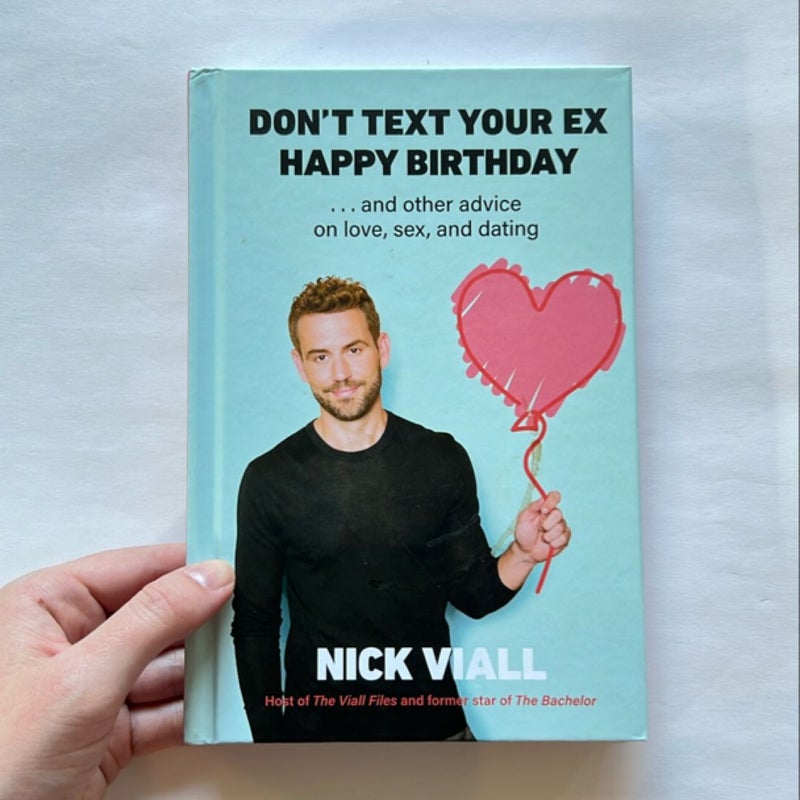 Don't Text Your Ex Happy Birthday