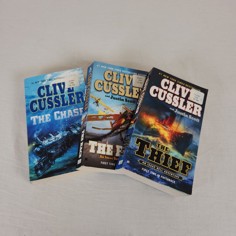 Clive Cussler Book Lot