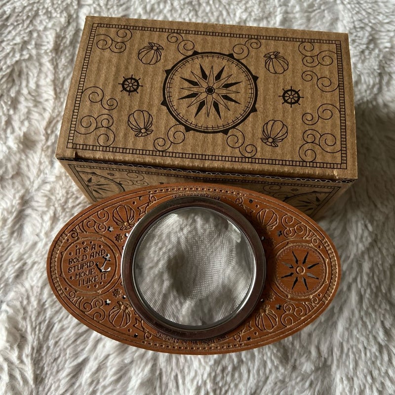 Fairyloot Daughter of the Pirate King Wooden Tea Strainer