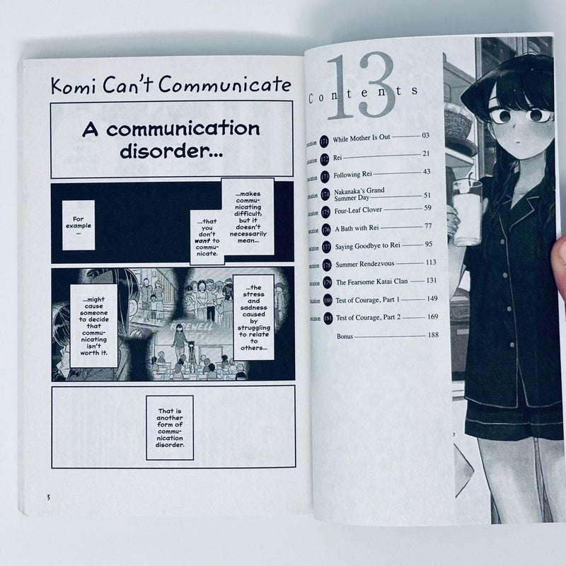 Komi Can't Communicate, Vol. 13