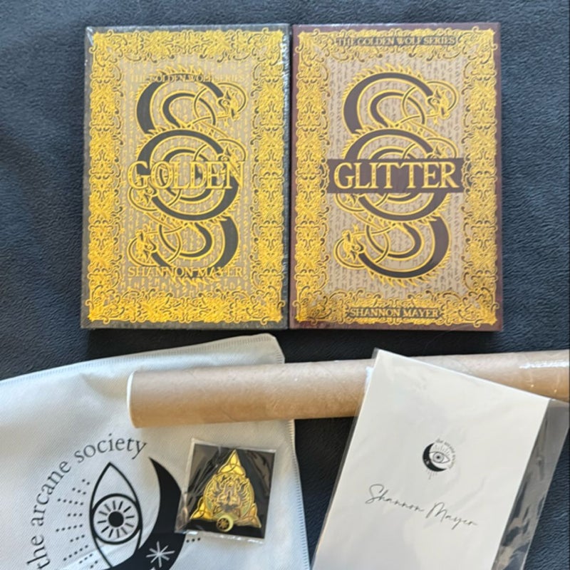 Golden + Glitter Arcane Society Editions