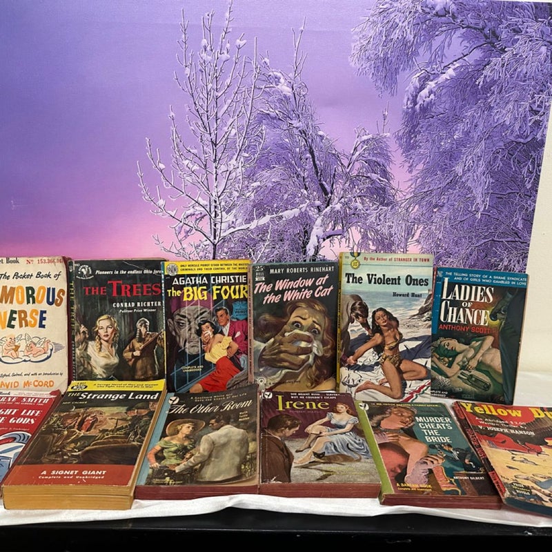 30 Book Bundle Vintage