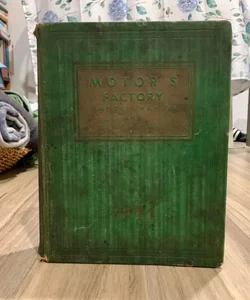 Motor's Factory Flat Rate Manual and Shop Manual, 1941