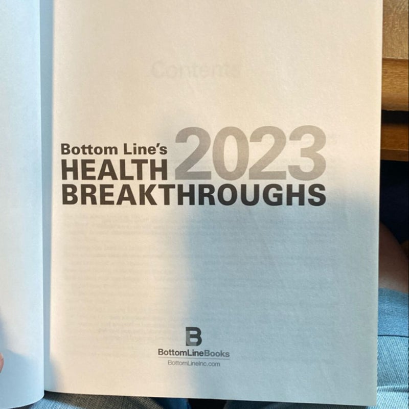 Health Breakthroughs 2023