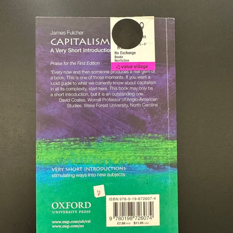 Capitalism: a Very Short Introduction