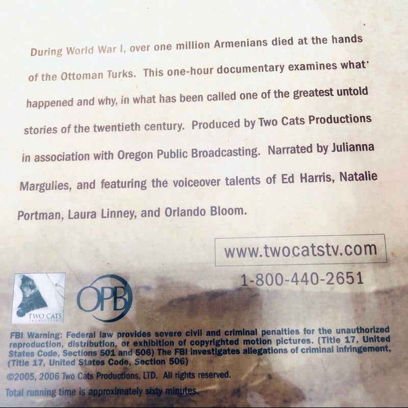 The Armenian Genocide in DVD