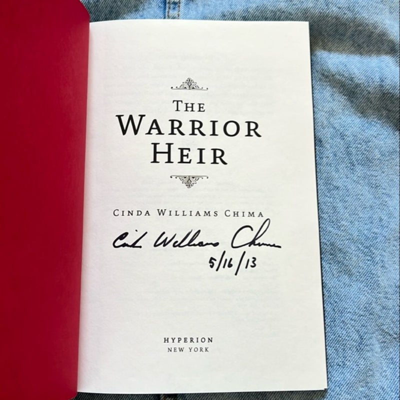 The Warrior Heir (Signed!)