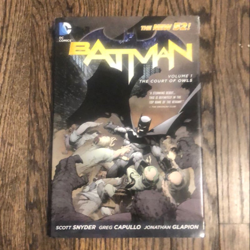 Batman Vol. 1: the Court of Owls (the New 52)