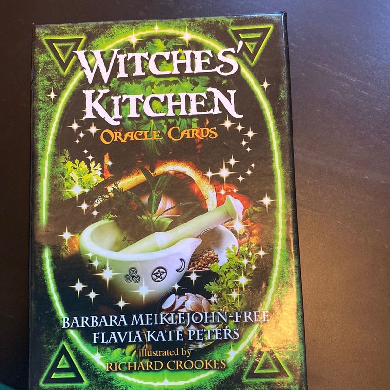 Witches' Kitchen Oracle Cards by Barbara Meiklejohn-Free, Flavia-Kate ...