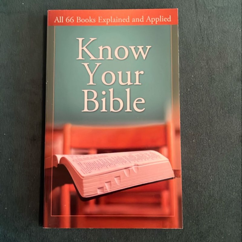 Know Your Bible