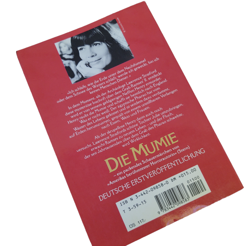 Anne Rive Die Mumie The Mummy German Language 