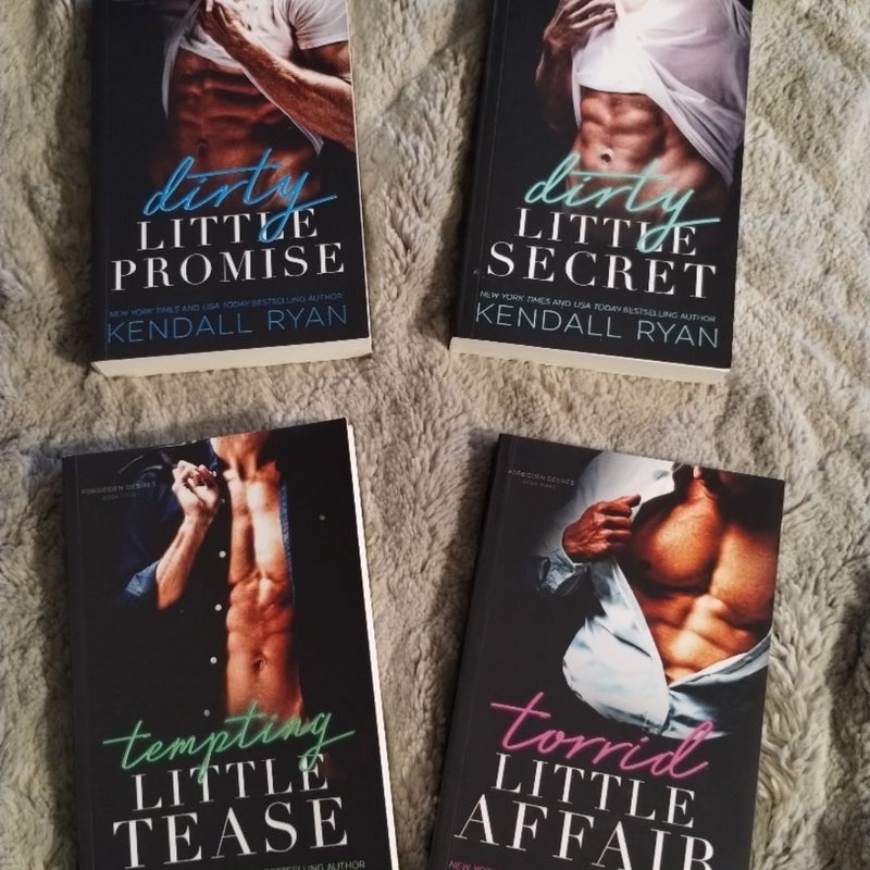 Dirty Little Series (4 signed books)