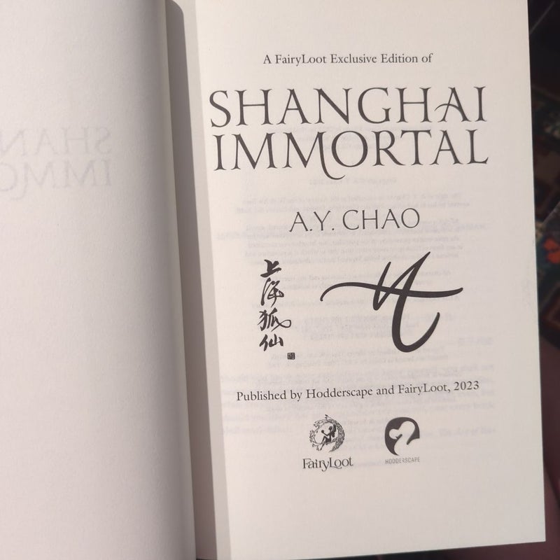 Shanghai Immortal - Fairyloot