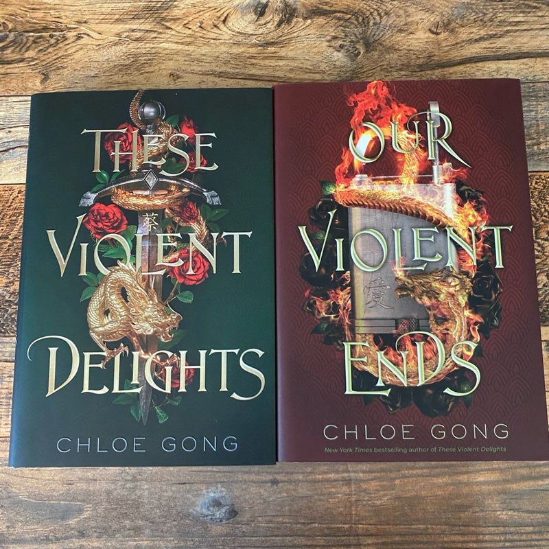 Owlcrate cheapest These Violent Delights Duology