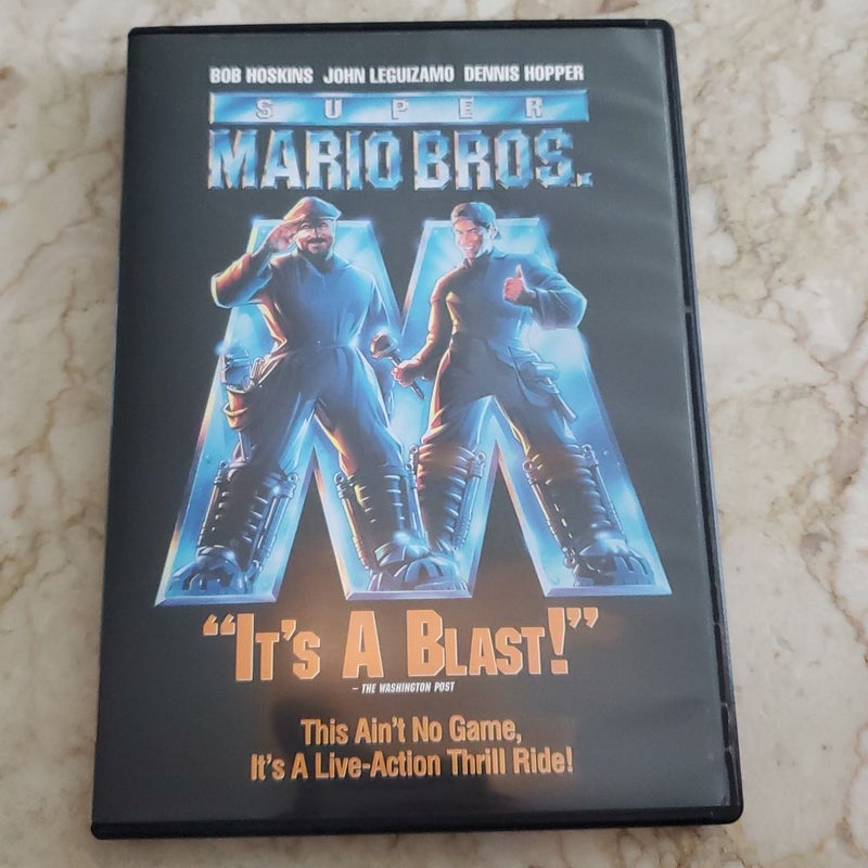 Super Mario Bros. DVD movie 