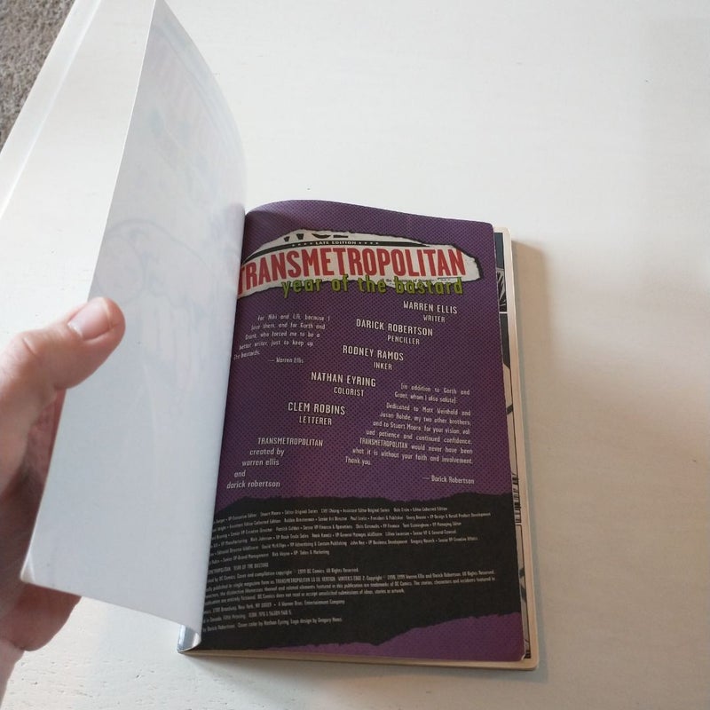 Transmetropolitan Bundle (Year of the Bastard & Lust for Life)