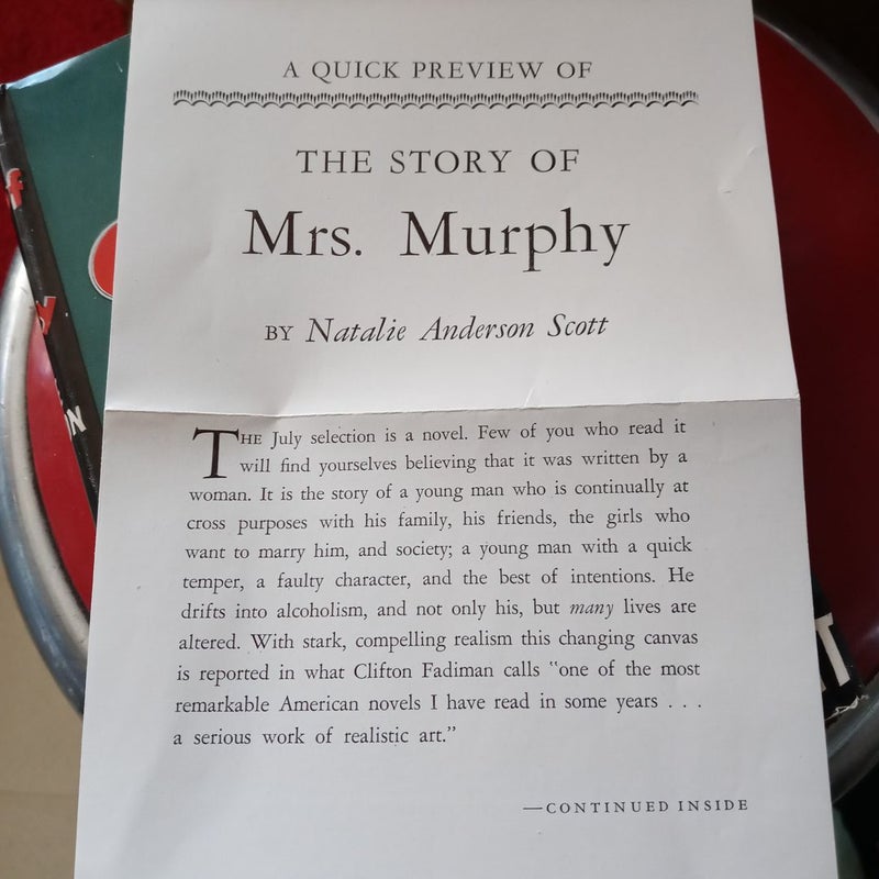 The Story of Mrs Murphy..1947..1st ed