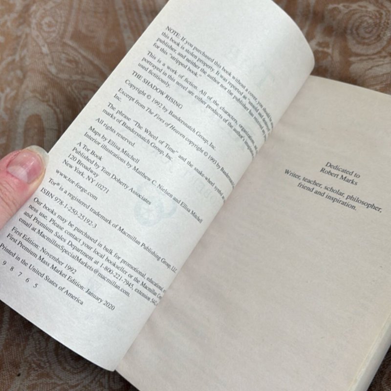 The Shadow Rising by Robert Jordan