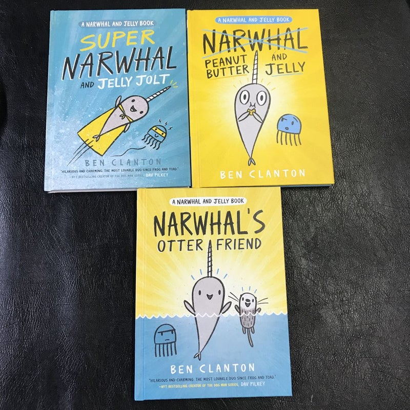 Narwhal and Jerry Book 3 hardcover bundle 