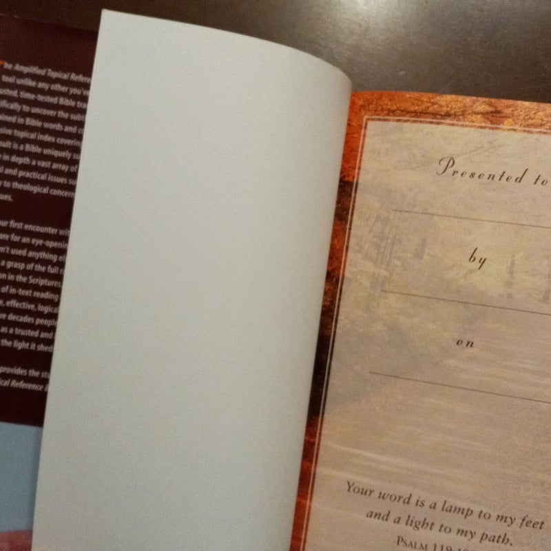 Amplified Topical Reference Bible