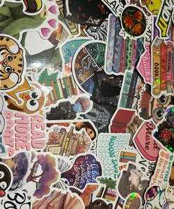 10 mystery stickers 