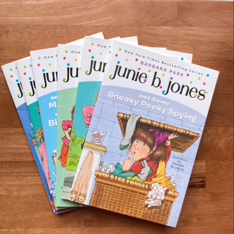 Junie B Jones 6 book bundle 