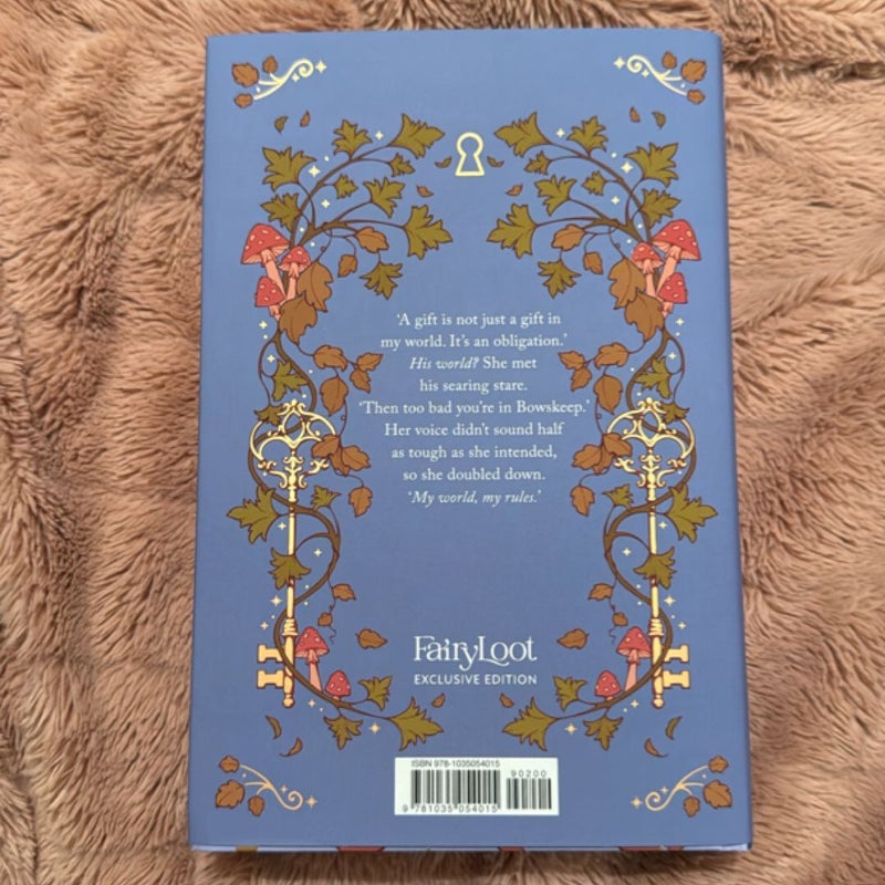 The Courting of Bristol Keats (FairyLoot signed edition, sprayed edges)