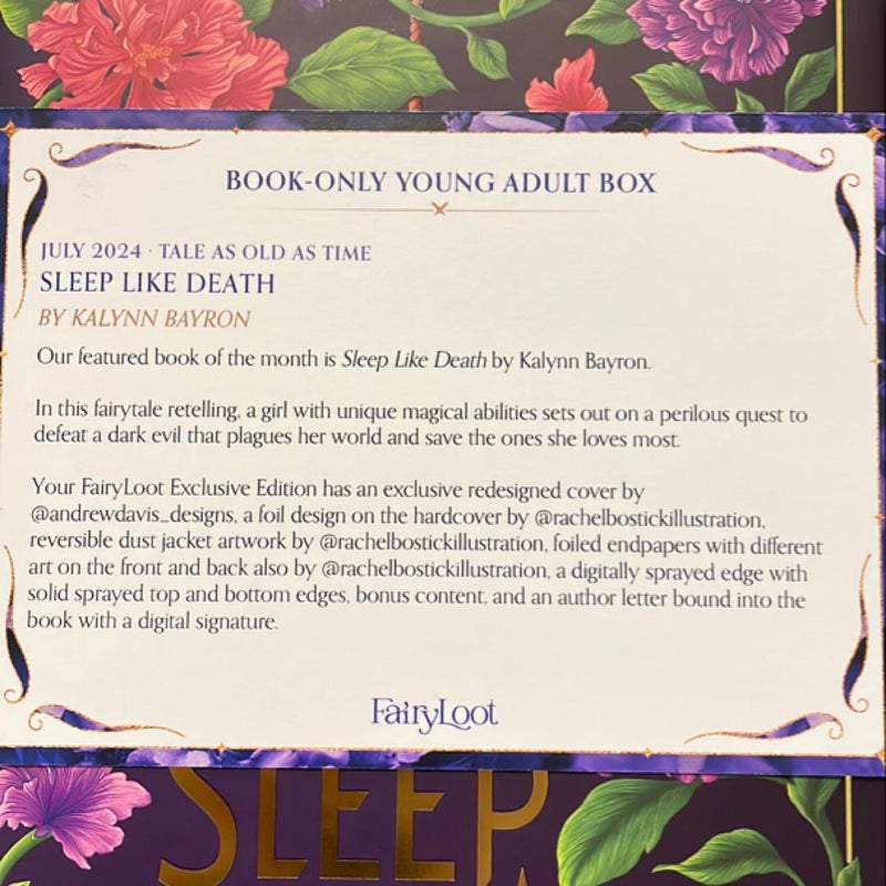 Sleep Like Death (Fairyloot Edition)