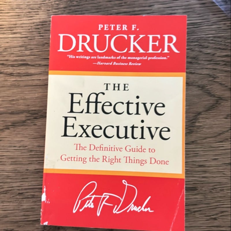 The Effective Executive