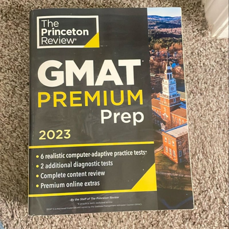 Princeton Review GMAT Premium Prep 2023