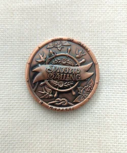  Owlcrate Fable-inspired 5 coppers coin