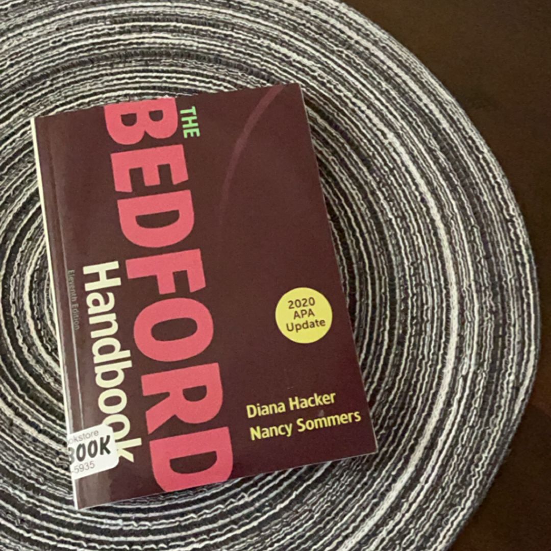 The Bedford Handbook with 2020 APA Update