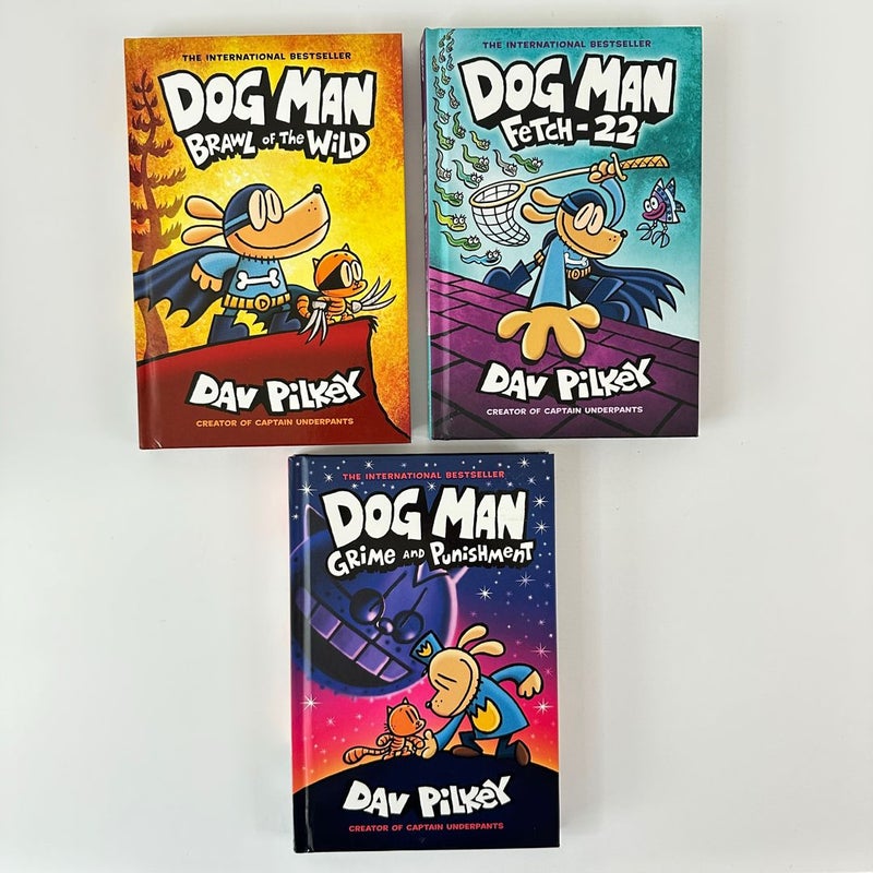 Dog Man Series Book Bundle, 7 Books