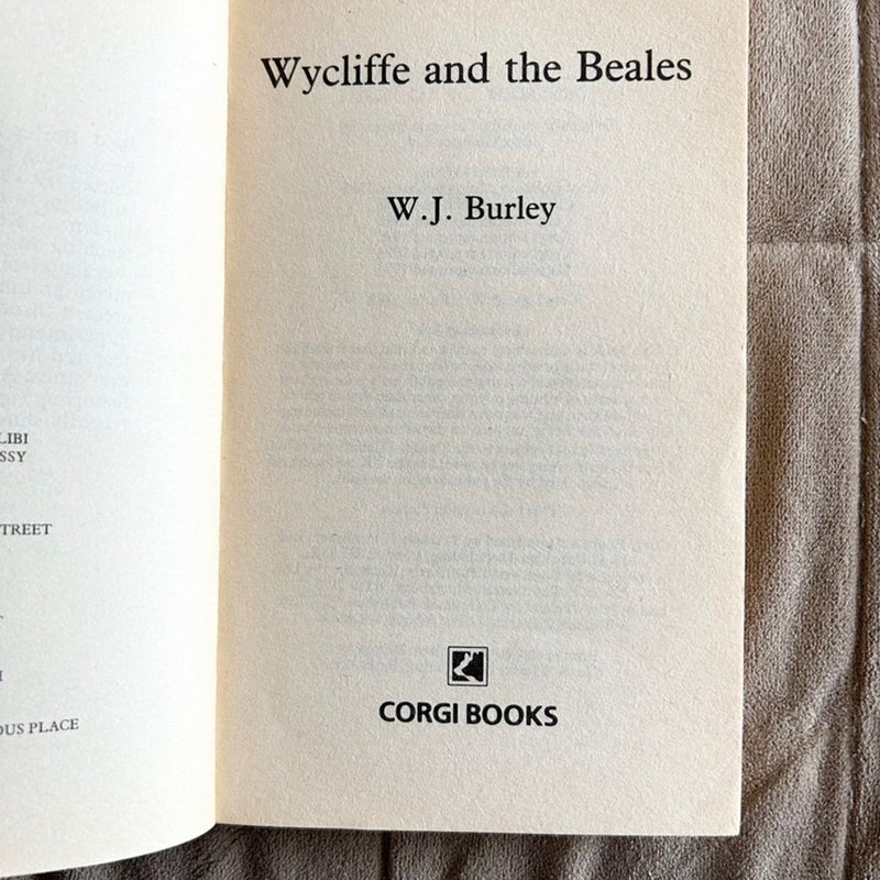 Wycliffe and the Beale 1495