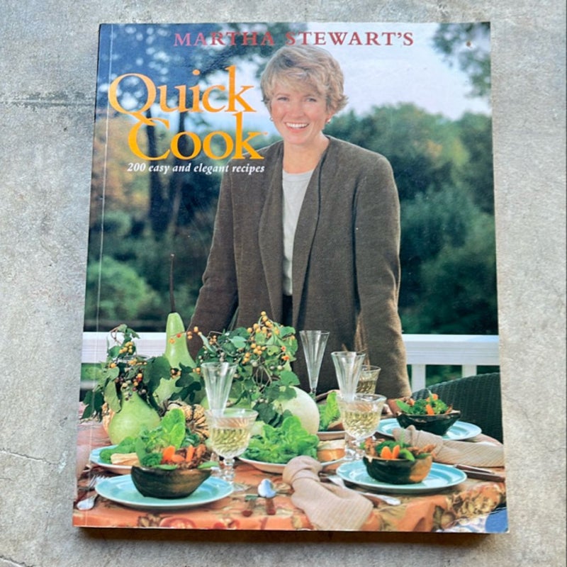 Martha Stewart's Quick Cook