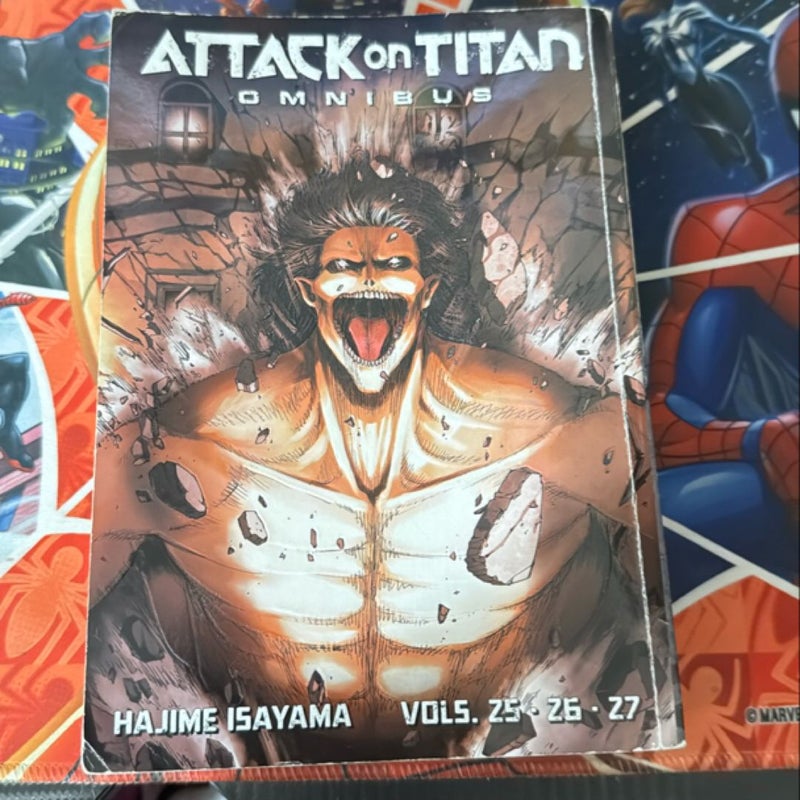 Attack on Titan Omnibus 9 (Vol. 25-27)