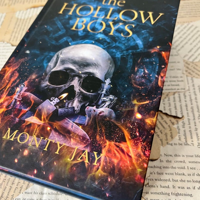 The Hollow Boys Monty Jay Omnibus ONYX Eternal Embers signed special edition