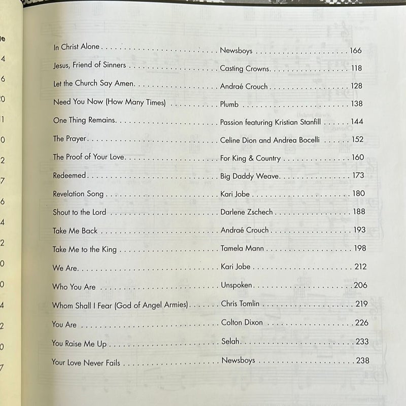 The Giant Book of Christian Sheet Music