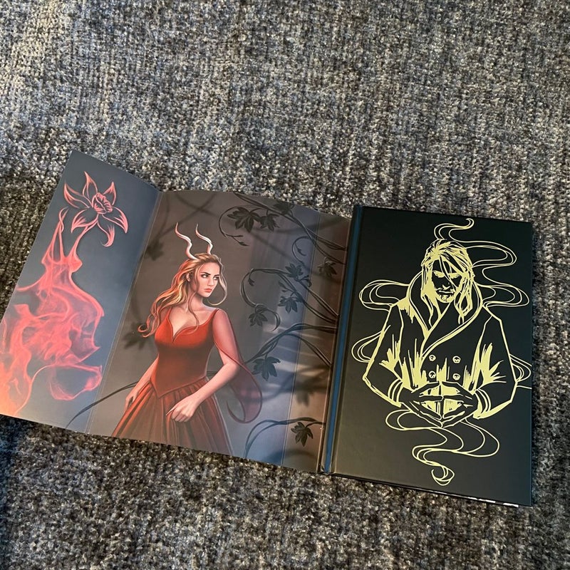 A Game Of Fate — Special edition touch of darkness by Bookish Box — HAND SIGNED by Scarlett St. Clair 