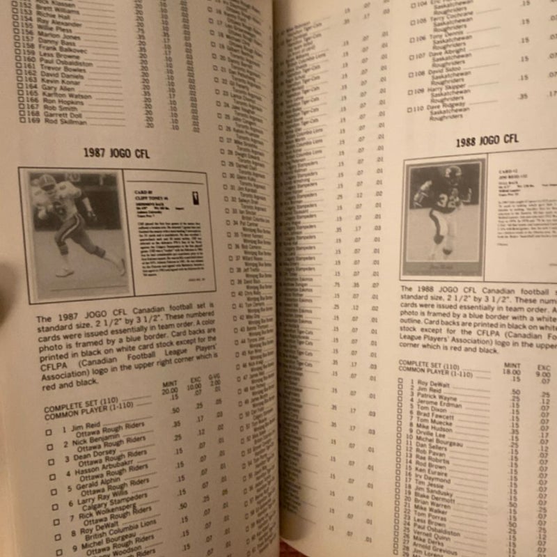 Football, Hockey, Basketball, and Boxing Card Price Guide #6