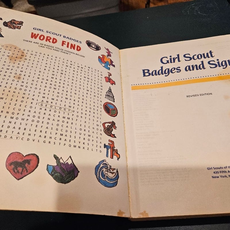 Girl Scout Badges and Signs