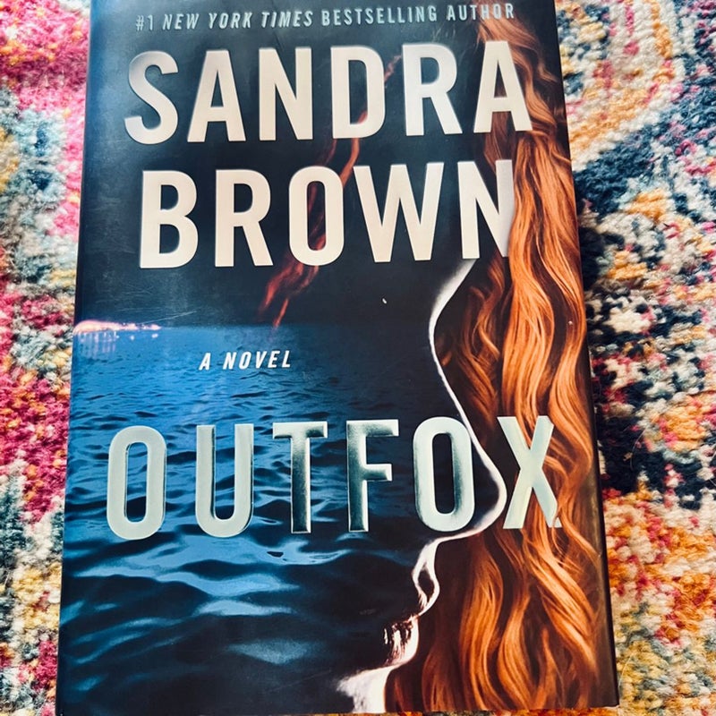 Outfox By Sandra Brown Hardcover Very Good