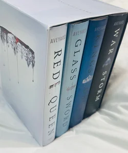 Red Queen 4-Book Hardcover Box Set