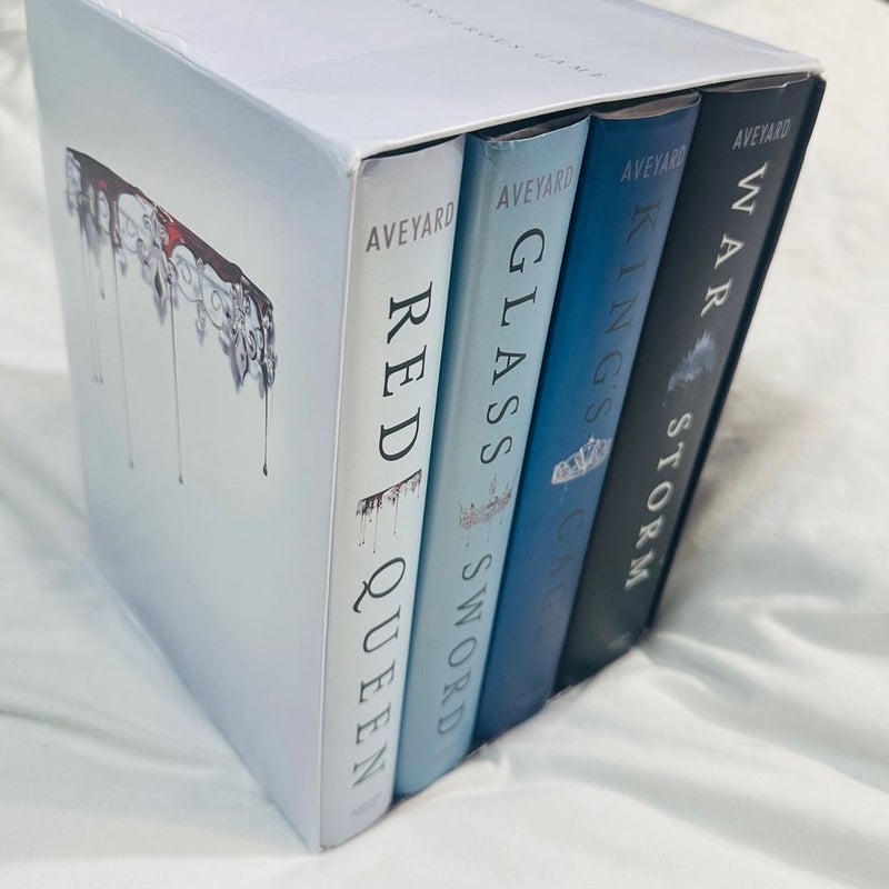 Red Queen 4-Book Hardcover Box Set