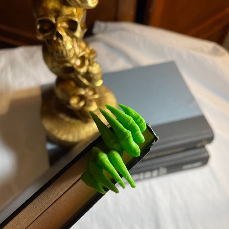 Monster Claws Bookmark